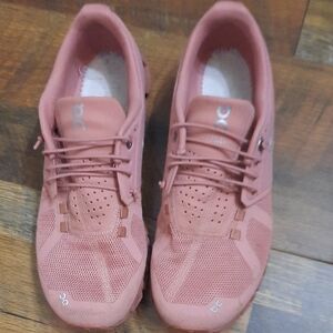 On Cloud 5 Rose Monochrome Sneakers Size 10